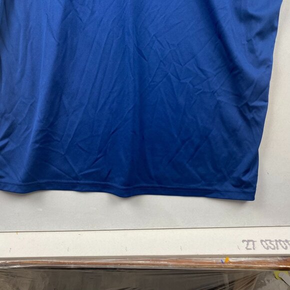 Oakley Men's Polo Shirt Large Blue Tailored Fit 100% Polyester - Picture 10 of 13